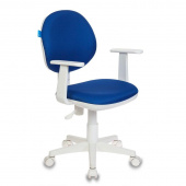 Кресло детское Бюрократ CH-W356 (ткань синяя)