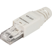 Коннектор Lanmaster LAN-TMP-U6A-WH RJ-45 cat 6a