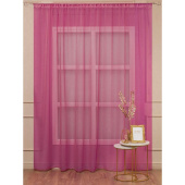 Тюль Amore Mio 300x270 см розовый (6PL 1064)
