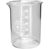 Стакан Н-1-600 с делением 600 мл (8 штук в упаковке) купить в интернет-магазине товаров для офиса и дома ТопГрад с доставкой