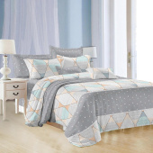 Комплект постельного белья Эльф Satin Collection Эрнесто 2-спальное  микросатин 70x70 см