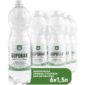 Вода минеральная Borovaya негазированная 1.5 л купить в интернет-магазине товаров для офиса и дома ТопГрад с доставкой