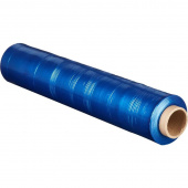 Стрейч-пленка для ручной упаковки вес 2 кг 23 мкм x 190 м x 50 см синяя (престрейч 180%)