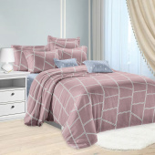 Комплект постельного белья Эльф Satin Collection Арунас 2-спальное  микросатин 70x70 см