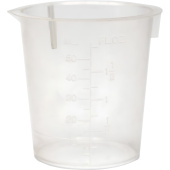 Мерный стакан (мензурка) с носиком 50 мл (100 штук в упаковке) купить в интернет-магазине товаров для офиса и дома ТопГрад с доставкой