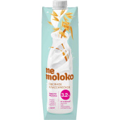Напиток овсяный Nemoloko ультрапастеризованный с кальцием и витаминами 3.2% 1 л купить в интернет-магазине товаров для офиса и дома ТопГрад с доставкой