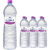 Вода минеральная Эльбрус негазированная 1.5 л купить в интернет-магазине товаров для офиса и дома ТопГрад с доставкой