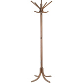 Вешалка напольная В 8Н на 5 персон (средне-коричневая)