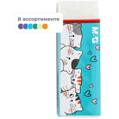 Ластик M&G So Many Cats ПВХ прямоугольный 52x23x12 мм