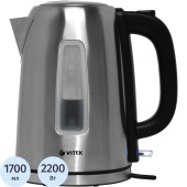 Чайник электрический Vitek VT-1137 серебристый