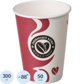 Стакан одноразовый бумажный 425/300 мл разноцветный 50 штук в упаковке Сканди Пакк Стакан одноразовый бумажный 425/300 мл разноцветный 50 штук в упаковке Сканди Пакк