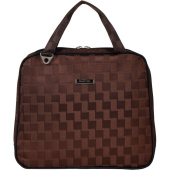 Сумка-папка деловая Polar Шашечки коричневая жаккард купить в интернет-магазине товаров для офиса и дома ТопГрад с доставкой