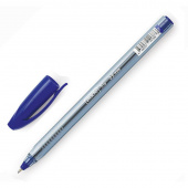 Ручка шариковая одноразовая Attache Glide Trio синяя (толщина линии 0.5 мм)