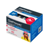 Батарейка AA пальчиковая GoPower Super Power Alkaline (20 штук в упаковке)