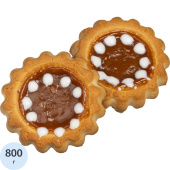 Печенье сдобное Дымка Задумка с вареной сгущенкой 800 г купить в интернет-магазине товаров для офиса и дома ТопГрад с доставкой