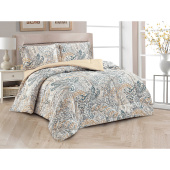 Набор 2-спальный Cleo Notte Bianca (одеяло 180х210 см, комплект  постельного белья) 22/018-NBO