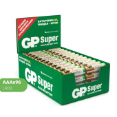 Батарейка AAA мизинчиковая GP Super (96 штук в упаковке, 24ARS-2SB4)