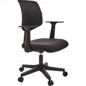 Кресло офисное Easy Chair 321 PTW черное (сетка/ткань/пластик)