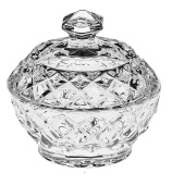 Сахарница хрустальная Diamond 9.6х9.6 см Сахарница хрустальная Diamond 9.6х9.6 см