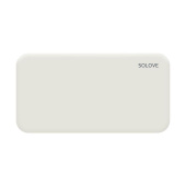 Внешний аккумулятор (power bank) Solove 001M+ (10000 мАч, белый, 001M+ White RUS)