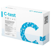 Тест на антиген Covid-19 и грипп А/В C-test (25 штук в упаковке)