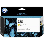 Картридж струйный HP 730 P2V64A желтый оригинальный