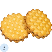 Печенье сдобное Дымка Домашние вафельки с вареной сгущенкой 4 кг купить в интернет-магазине товаров для офиса и дома ТопГрад с доставкой