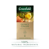 Чай зеленый Greenfield Quince Ginger 25 пакетиков