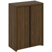 Шкаф для документов Corner COR.ST-2.3 (орех лоренцо/графит, 900х450х1231 мм)