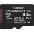 Карта памяти 64 ГБ micro SDXC Kingston Canvas Select Plus UHS-I U1 A1  (SDCS3/64GBSP)