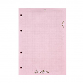 Сменный блок для тетрадей Be Smart Joli (А5, 80 листов, розовый, клетка)