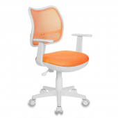 Кресло детское Бюрократ CH-W797 (ткань/сетка оранжевая)