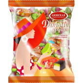 Конфеты помадные Азовская КФ Дольче груша 1 кг купить в интернет-магазине товаров для офиса и дома ТопГрад с доставкой