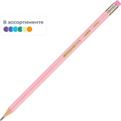 Карандаш чернографитный HB Deli EC011-HB заточенный шестигранный