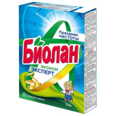 Порошок стиральный для ручной стирки Биолан Эконом Эксперт 350 г