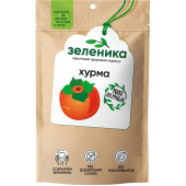Хурма сушеная Зеленика Здоровый фруктовый перекус 20 г купить в интернет-магазине товаров для офиса и дома ТопГрад с доставкой