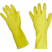 Перчатки латексные Paclan Professional желтые (размер 7, S)