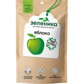Яблоки сушеные Зеленика Здоровый фруктовый перекус 20 г купить в интернет-магазине товаров для офиса и дома ТопГрад с доставкой