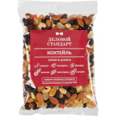 Коктейль Деловой Стандарт орехи и цукаты 500 г купить в интернет-магазине товаров для офиса и дома ТопГрад с доставкой