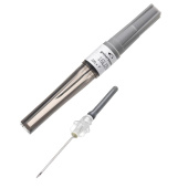 Игла двусторонняя Vacuette Visio plus 22G 0.7x38 мм черная с визуальной камерой (100 штук в упаковке) купить в интернет-магазине товаров для офиса и дома ТопГрад с доставкой