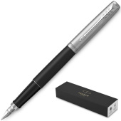 Ручка перьевая Jotter FP Bond street black CT цвет чернил синий цвет корпуса черный (артикул производителя 2030947)