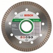 Диск алмазный Bosch Extraclean Turbo отрезной 115х22.2 мм (2608602478)