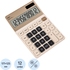 Калькулятор настольный Deli EM309 12-разрядный бежевый 177x125x34 мм