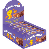 Вафли Джумка с карамелью и воздушной кукурузой 37 г (15 штук в упаковке)