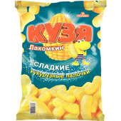 Кукурузные палочки Кузя Лакомкин с сахарной пудрой 140 г