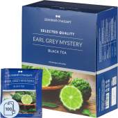 Чай черный Деловой Стандарт Earl Grey Mystery 100 пакетиков (бергамот)