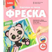 Фреска из песка Lori Мишка панда