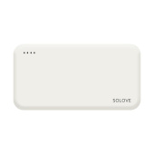 Внешний аккумулятор (power bank) Solove W7 (10000 мАч, белый, W7 White RUS)