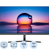 Монитор 27" CBR Q27F100 чёрный (LCD-Q27F100-OPC)