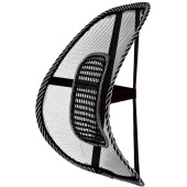 Подушка поддерживающая Офис-Комфорт (черный, 430х370 мм)